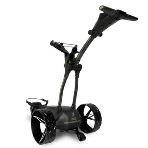 Certified Brands MGI Ai 500 Electric Golf Push Cart with Rain Cover