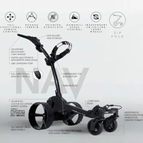 Certified Brands MGI Zip Navigator All Terrain Electric Golf Cart Zip Navigator AT