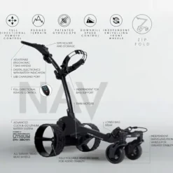 Certified Brands MGI Zip Navigator All-Terrain Electric Golf Caddie Zip Navigator AT