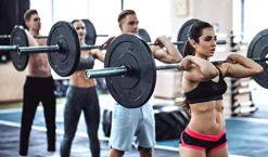 CFF FIT Olympic Weight Bar | CFF Keystone 15 kg Olympic Needle Bearing Bar | Hard Chromed Zinc