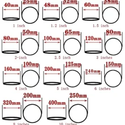 C/H Clear PVC Tube Pipe Hose 3 Inch Extra Thick 80m