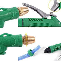 C/H Garden Hose Pipe 100m Flexible Lightweight with Spray Gun
