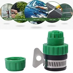 C/H Garden Hose Pipe 100m Flexible Lightweight with Spray Gun