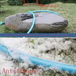 C/H PVC Garden Fiber Braided Water Hose Pipe 30M Blue