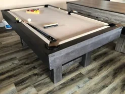 Chamberlain Game Tables London Nights Handcrafted Distressed Wood 7′ Pool Table