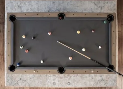 Chamberlain Game Tables Smoky Mountain Nights 7′ Pool Table Rustic Grey