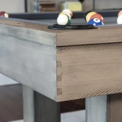 Chamberlain Game Tables Smoky Mountain Nights 7′ Pool Table Rustic Grey