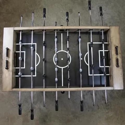 Chamberlain Game Tables Smoky Mountain Nights Distressed Wood Foosball Table