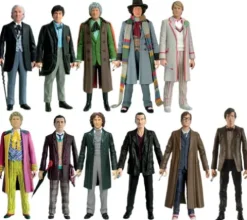 Character Options Doctor Who 11 Doctors Action Figure Collector Set