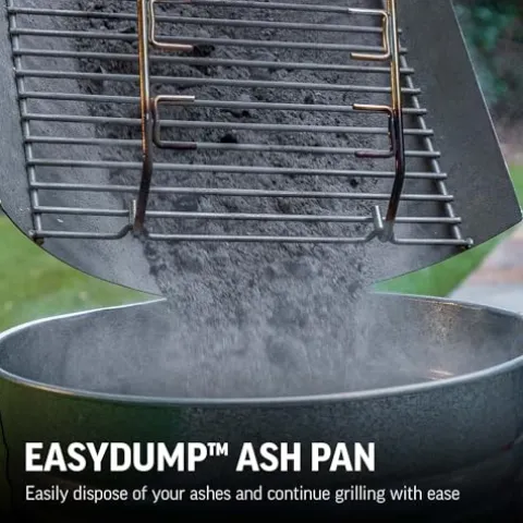 Char-Griller Texas Trio 3-Burner Gas & Charcoal Grill and Smoker Black