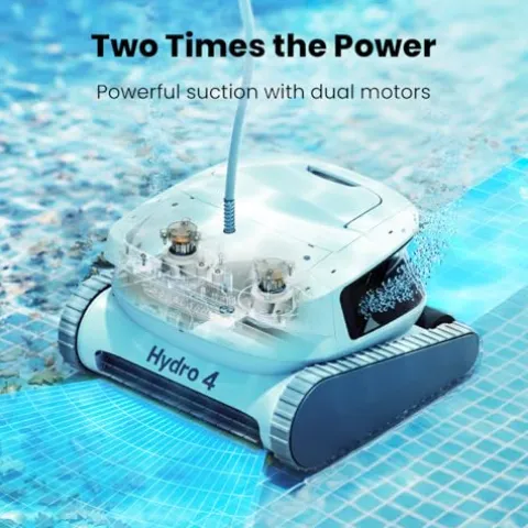 Chasing Poolmate Hydro 4 Robotic Pool Cleaner White