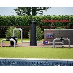 CircuPool EDGE40 Salt Chlorine Generator | USA-Made | 7 Year Warranty | Electronic System for Pools up to 40,000 Gallons
