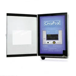 Circupool Universal25 Saltwater Chlorinator System 25k-Gallon Titanium Cell White