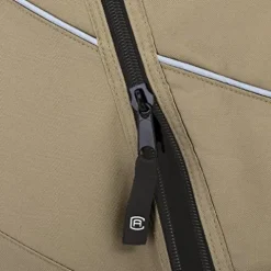 Classic Accessories Fairway Golf Cart FadeSafe Enclosure For Club Car, Short Roof Khaki