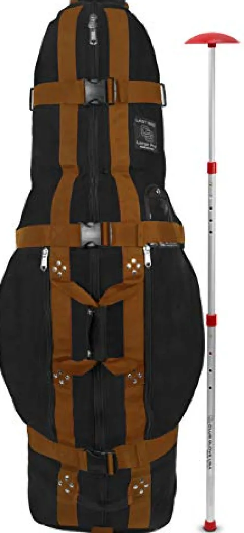 Club Glove Last Bag Large Pro Black with Copper Webbing