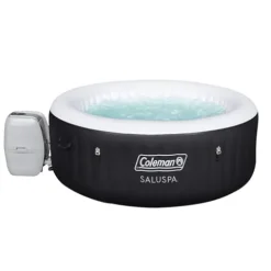 Coleman Inflatable Hot Tub Portable Outdoor Spa Black
