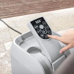 Coleman Napa AirJet Inflatable Hot Tub Spa 5-7 Person Brown