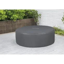 Coleman Palm Springs 4-6 Person EnergySense Smart AirJet Plus Inflatable Hot Tub Outdoor Spa