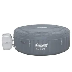 Coleman Palm Springs 4-6 Person EnergySense Smart AirJet Plus Inflatable Hot Tub Outdoor Spa