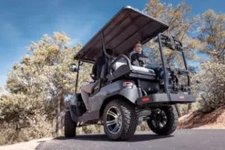 Coleman Powersports Electric Powered Golf Cart Black