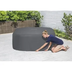 Coleman SaluSpa AirJet Inflatable Hot Tub Gray