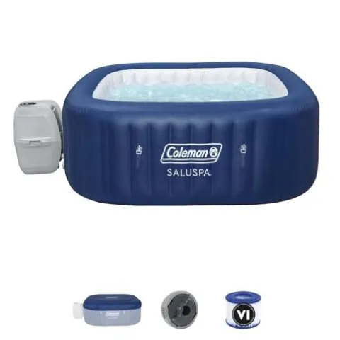 Coleman SaluSpa Atlantis AirJet Hot Tub with 140 Jets & 2-Pack Spa Seats