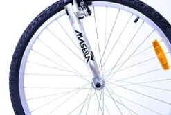 Columba Alloy Folding Bike 18 Speed Double Suspension Black 26 inch