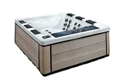 Comfort Hot Tubs 6 Person Luxury Outdoor Portable Spa 44 Jets