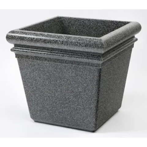 Commercial Zone StoneTec Series Square Planter Box Aspen