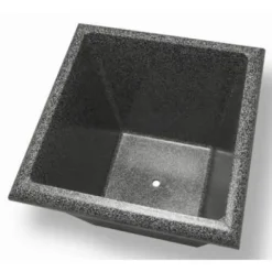 Commercial Zone StoneTec Series Square Planter Box Aspen