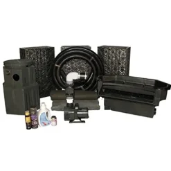 Complete Aquatics Medium Pond-Less Kit for Up to 15′ Stream
