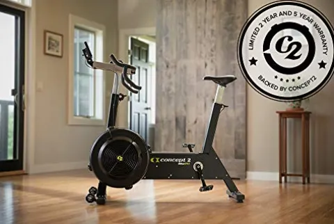 Concept2 BikeErg 2900 Stationary Exercise Bike Black
