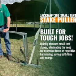Construction Accessories, Inc. JackJaw 308 Heavy-Duty Tent Stake Puller