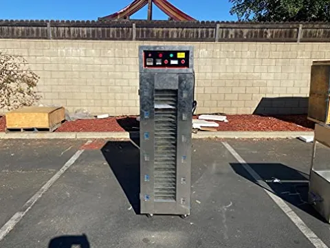 Cooler Depot Commercial Dehydrator 30 Tray Large Capacity 18X24X64 Inches Grey