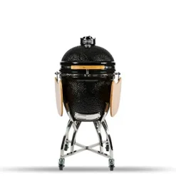 COYOTE OUTDOOR LIVING Coyote Asado Freestanding Ceramic Cooker Smoker and Grill Black