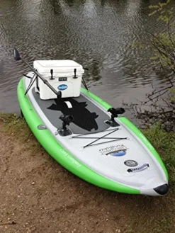 Creek Kingfisher Inflatable Standup Paddle Board Green/Grey