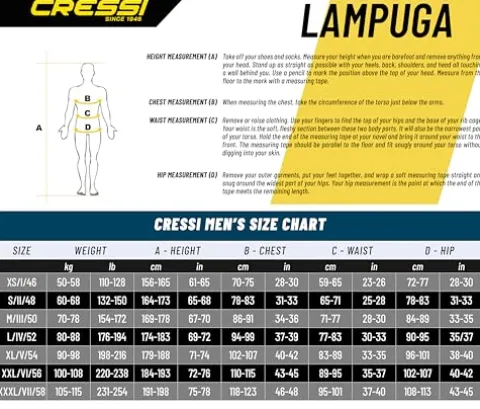 Cressi Lampuga 5mm Camouflage Pelagic Fish