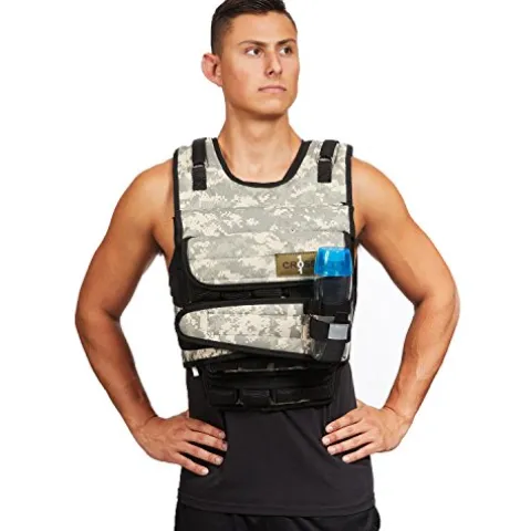 CROSS101 Adjustable Weighted Vest Camouflage
