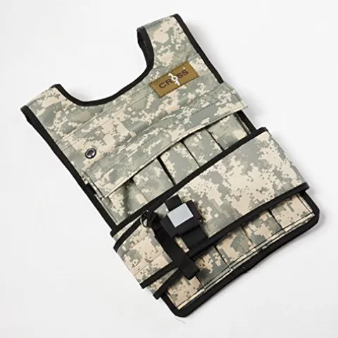 CROSS101 Weighted Vest with Shoulder Pads Option