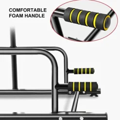CSDM.AI Fitness Household Horizontal Bars Adjustable Height Pull Up & Dip Station