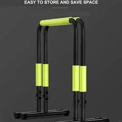 CSDM.AI Portable Dip Station Fitness Parallel Bar Workout Pull Up Dip Stand