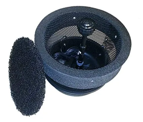 Custom Pro 6000 Floating Pond Fountain Aerator with Multi-Tier Nozzle, 108 LED Spotlight, 24″ Float, 25′ Power Cord Multicolor