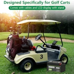 Cxeny 48V 120Ah Lithium Golf Cart Battery with 200A BMS & Mobile App Control