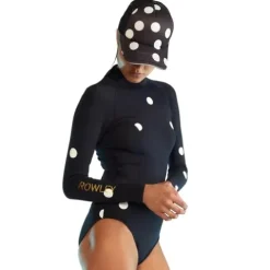 Cynthia Rowley Cruz Wetsuit Black and White Large
