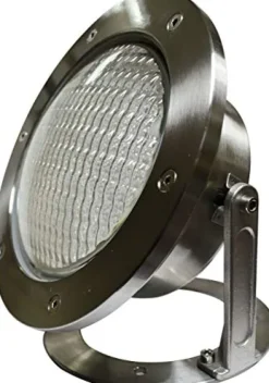 DABMAR LIGHTING LV302-LED16-SS316 316 Marine Grade Stainless Steel Underwater Light Black