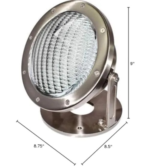 DABMAR LIGHTING Underwater LED Light 16W Red PAR56 12V SS316