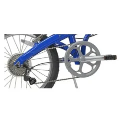 Dahon MU D8 Folding Bike Custom V-Brakes Cobalt Gloss
