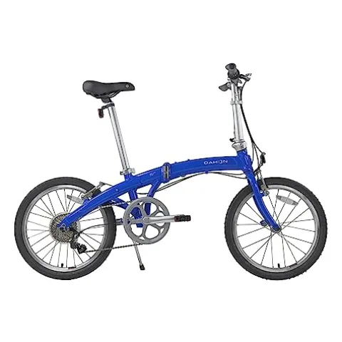 Dahon MU D8 Folding Bike Custom V-Brakes Cobalt Gloss