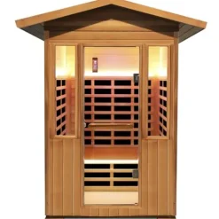 Daleyzay 2 Person Infrared Sauna Natural