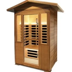 Daleyzay 2 Person Infrared Sauna Natural
